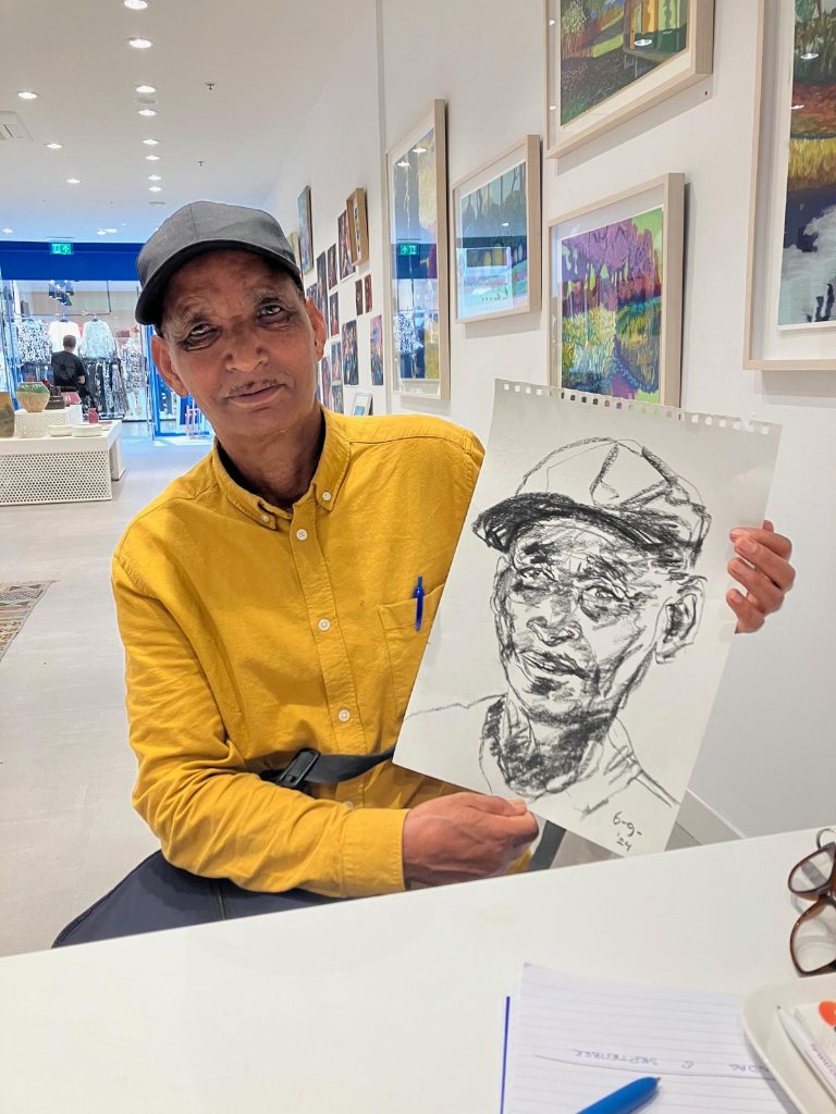 Lachend Portret