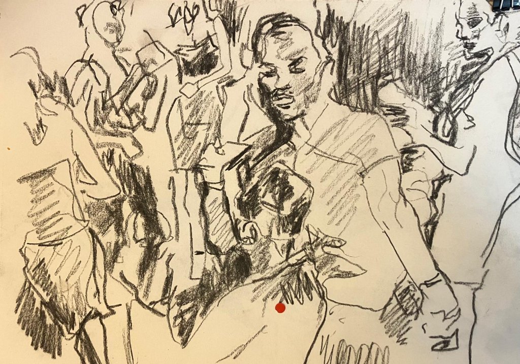 Crowd Schets